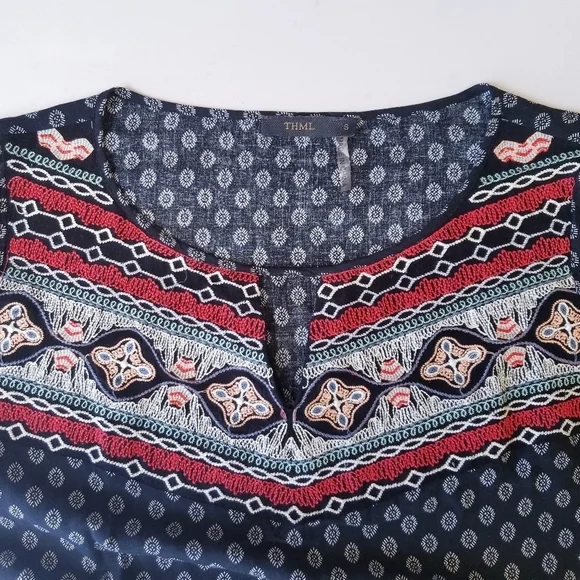 THML | Bohemian Embroidery butterfly Sleeve - Picture 7 of 10